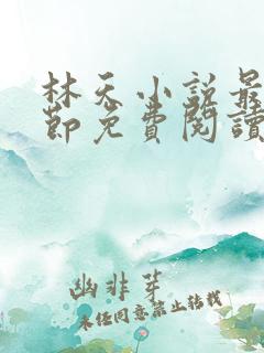 林天小说最新章节免费阅读全文