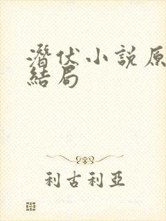 潜伏小说原著大结局