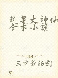 我是大神仙时江全本小说