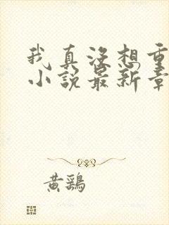 我真没想重生啊小说最新章节列表最