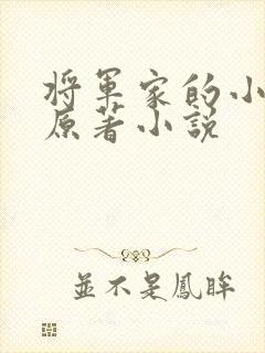 将军家的小娘子原著小说