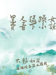 黑人猛躁女人免费看下小说