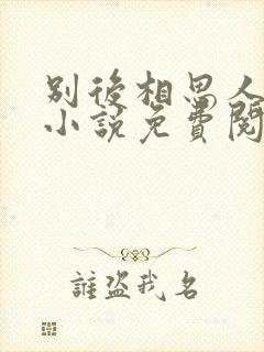 别后相思人似月小说免费阅读