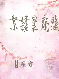 赘婿宁毅苏檀儿小说未删减版