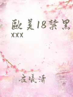 欧美18禁黑人xxx