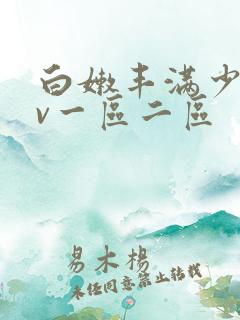 白嫩丰满少妇av一区二区