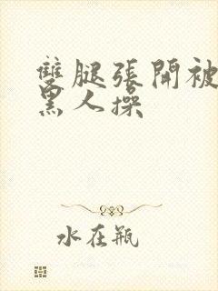 双腿张开被9个黑人操