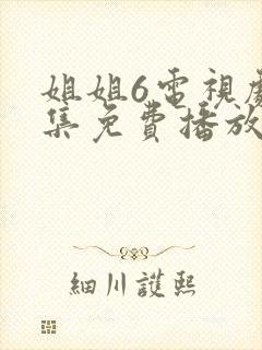 姐姐6电视剧全集免费播放