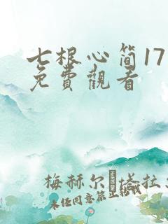 七根心简17集免费观看