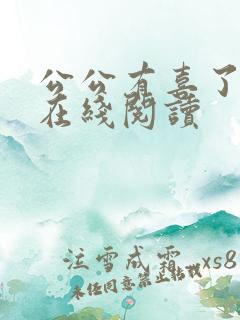 公公有喜了小说在线阅读