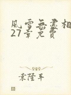 风雪无尽相思情27章免费
