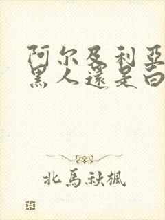 阿尔及利亚人是黑人还是白人