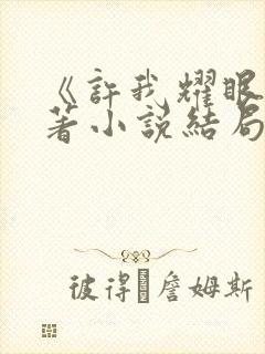 《许我耀眼》原著小说结局