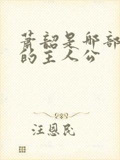 萧韶是哪部小说的主人公