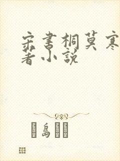 宋书桐莫寒城原著小说