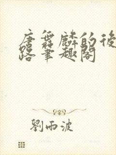 唐舞麟的后宫之路笔趣阁