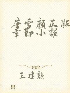 唐雪颜正版最新章节小说