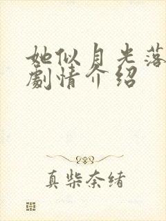 她似月光落我心剧情介绍