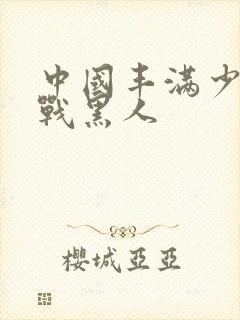 中国丰满少妇大战黑人