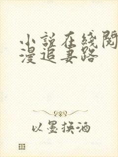 小说在线阅读漫漫追妻路