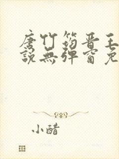 唐竹筠晋王的小说无弹窗免费阅读