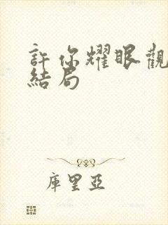 许你耀眼观看大结局