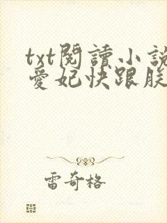 txt阅读小说爱妃快跟朕回家