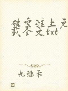 破云淮上免费下载全文txt