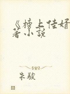 《榜上佳婿》原著小说