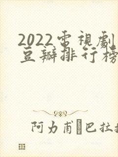 2022电视剧豆瓣排行榜前十名