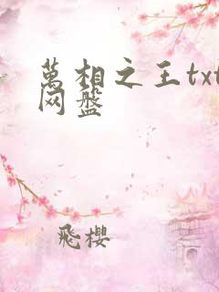 万相之王txt网盘