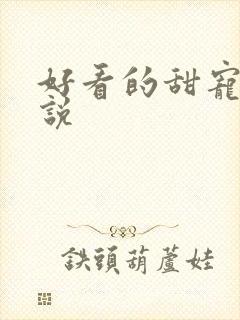 好看的甜宠文小说