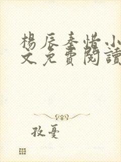 杨辰秦惜小说全文免费阅读最新章节