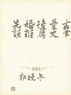 先婚后爱古言小说推荐文笔好高质量