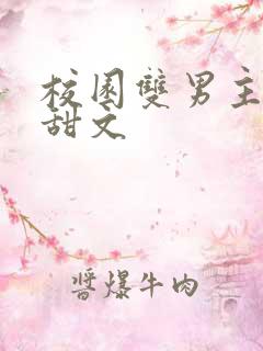 校园双男主小说甜文