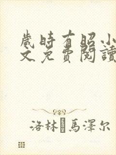 岁时有昭小说全文免费阅读