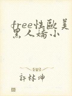 free性欧美黑人娇小