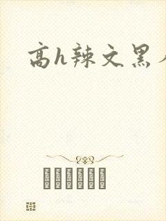 高h辣文黑人
