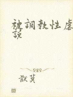 被调教性虐的小说