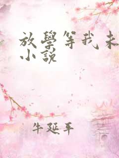 放学等我未删减小说