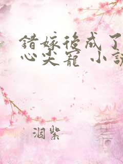 错嫁后成了总裁心尖宠 小说