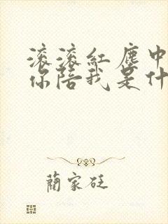 滚滚红尘中谢谢你陪我是什么歌