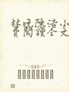 林晚陈浩小说免费阅读全文最新章节