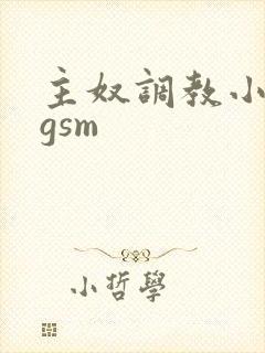 主奴调教小说bgsm