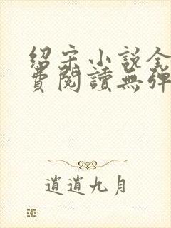 绍宋小说全文免费阅读无弹窗