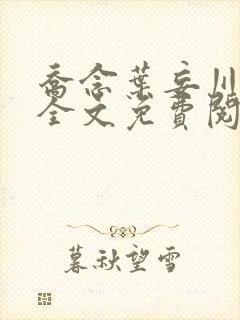 乔念叶妄川正版全文免费阅读最新