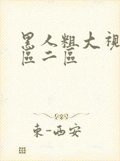 黑人粗大视频一区二区