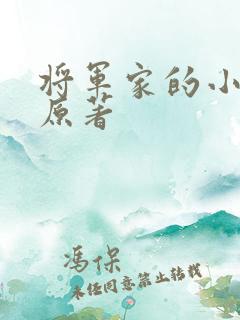 将军家的小娘子原著