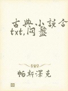 古典小说合集,txt,网盘