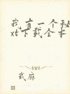 我有一个秘密txt下载全本